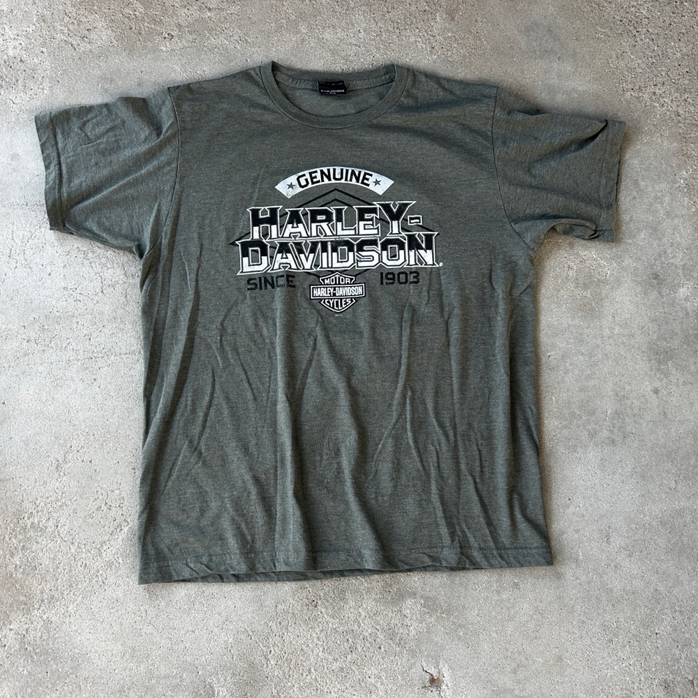 Genuine Harley Davison T-Shirt (Chunky River)